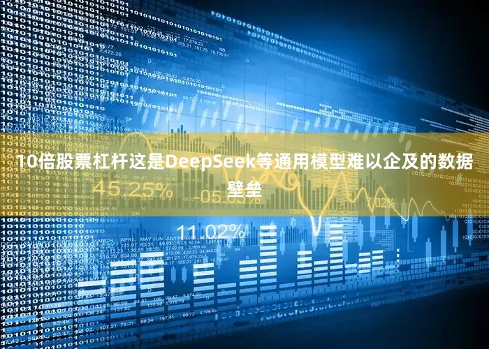 10倍股票杠杆这是DeepSeek等通用模型难以企及的数据壁垒